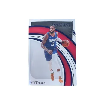 PANINI 2021 2022 Immaculate Paul George Clippers Paul George 25 Edition Blue Parallel Base Sports Cards 1 Pc