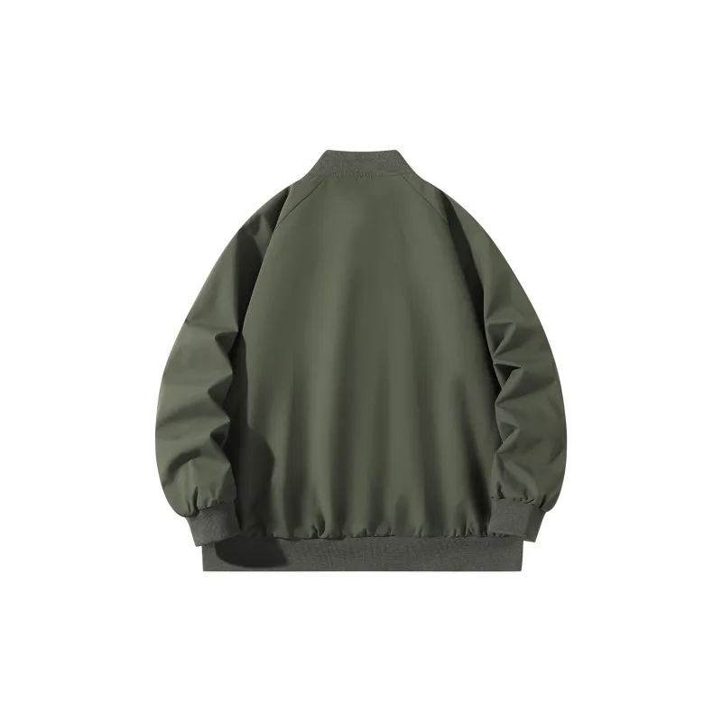 FONDLOOK Jackets Coats Unisex Gray-5