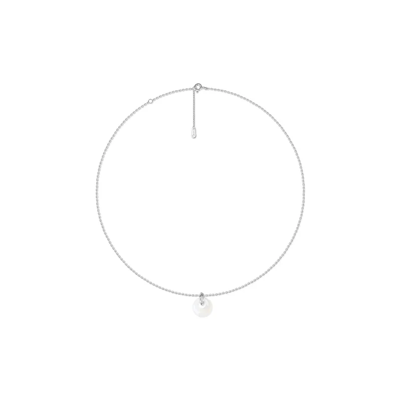 CLARKIA FLOWER Chalcedony Necklaces Women's-4