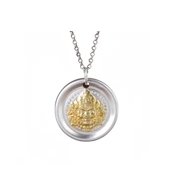 JINLUWANG 999 Fine Silver Necklaces Unisex