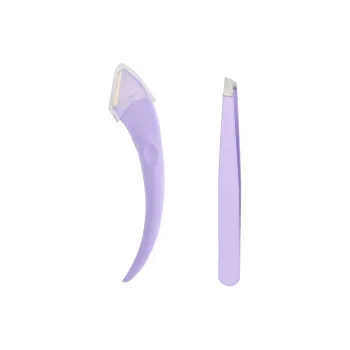 JIANYINGSHU Women's Eyebrow Razor, Specialized Shaver, Brow Shaper, And Tweezer Tool Set