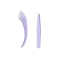Curved Eyebrow Razor+Angled Clip[Purple 1 Set]