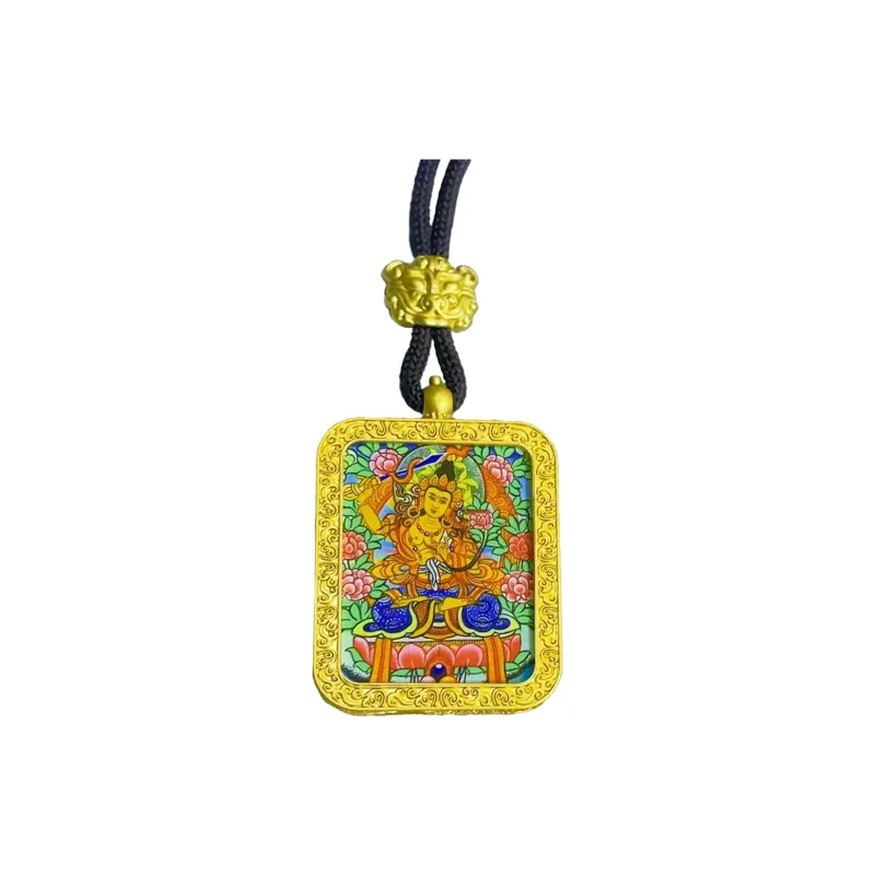 Jade Linmen Alloy Necklaces Unisex-24
