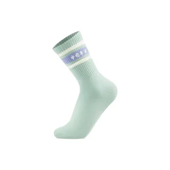 LiNing Mid Calf Socks Unisex 1 Pack Light Moss Blue