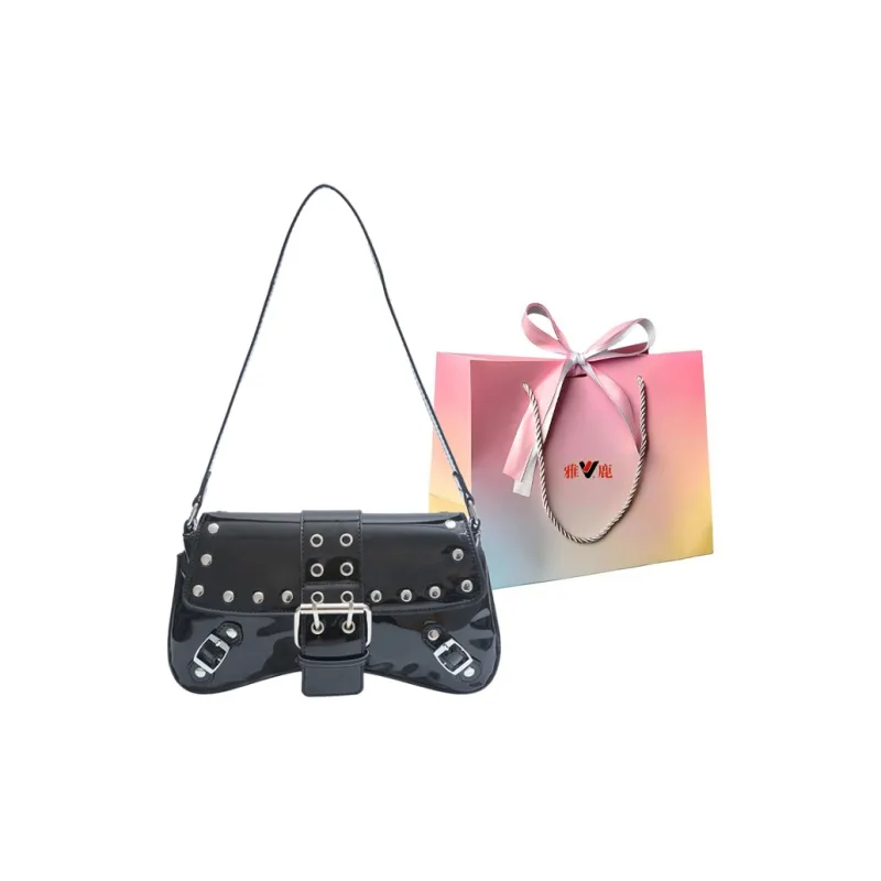 Yalu PU Shoulder Bag Women's Multicolor-7