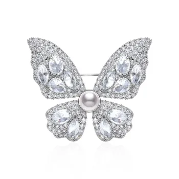 ME LUXE Pearl Brooches Women's