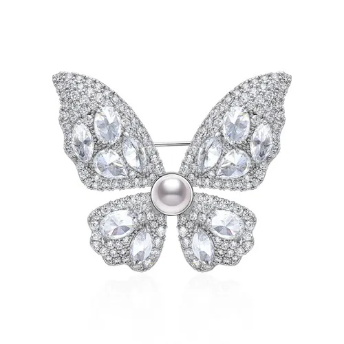 ME LUXE Pearl Brooches Women's