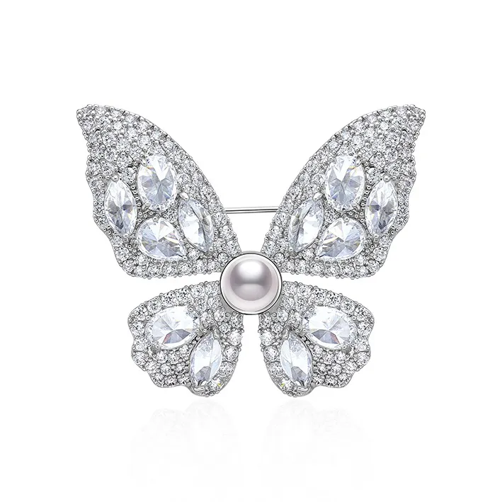 ME LUXE Pearl Brooches Women's-0