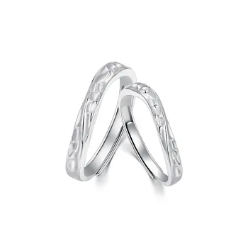 SEVEN COOK 999 Fine Silver Rings Unisex
