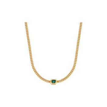 IDEAGEMER 925 Sterling Silver Necklaces Men's