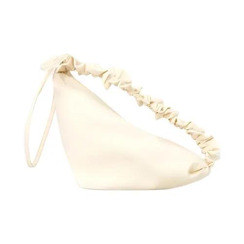 COS Polyamide Triangle Bag Shoulder Bag Small Size Women's Beige