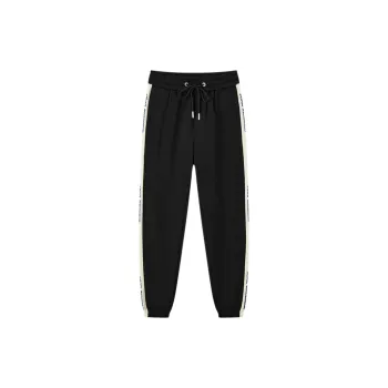JOHN RICHMOND Knitted Sports Pants Men's Black