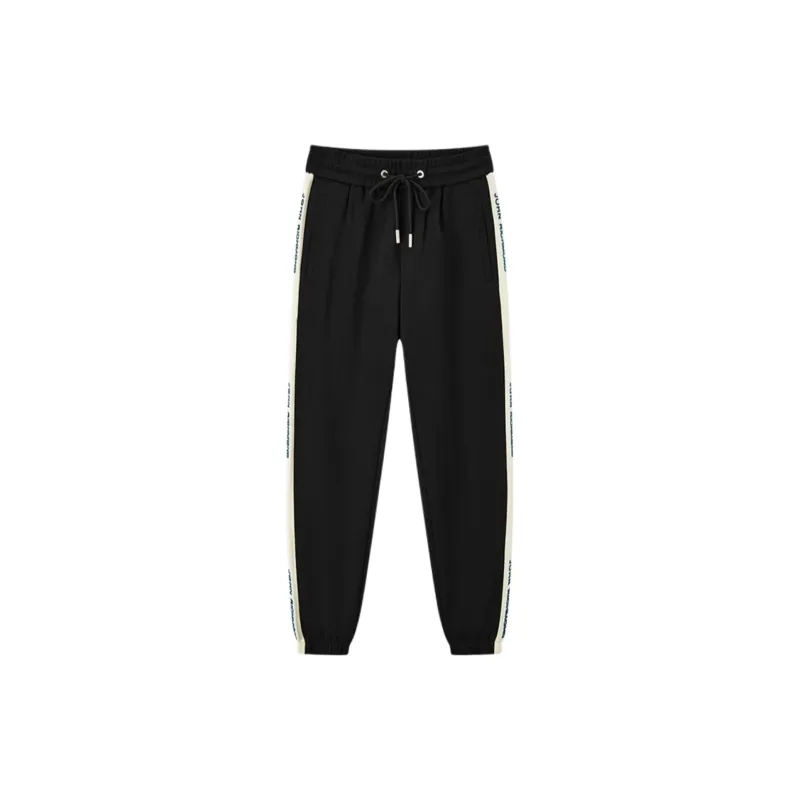 JOHN RICHMOND Knitted Sports Pants Men's Black-0