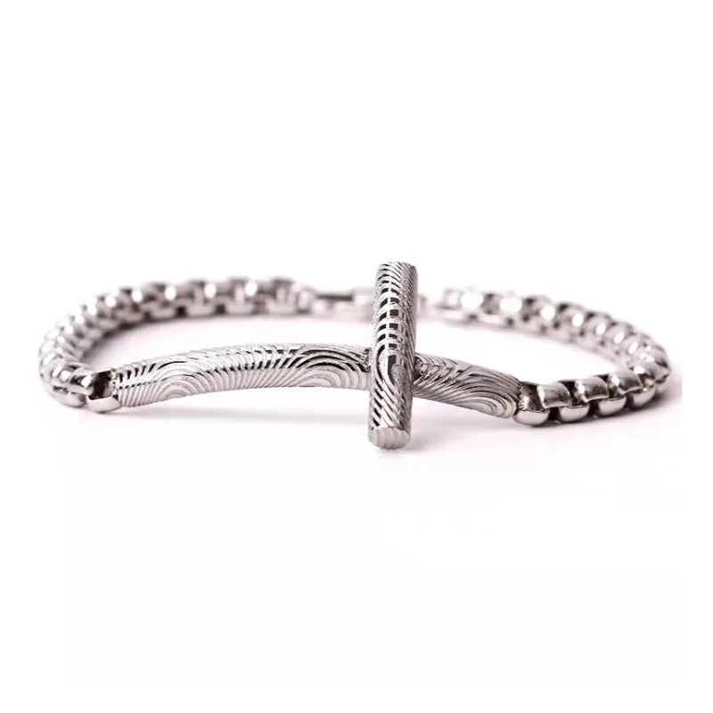 MAVIN MARVY Damascus Steel Bracelets Unisex-0