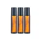 Tea Brown Roller Travel Bottles 10ml[3 Pcs]
