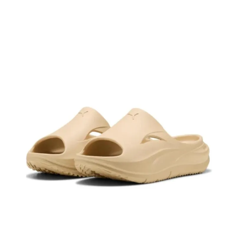 PUMA Softride Slip Resistant Abrasion Resistant Slide Slippers Unisex Yellow-2