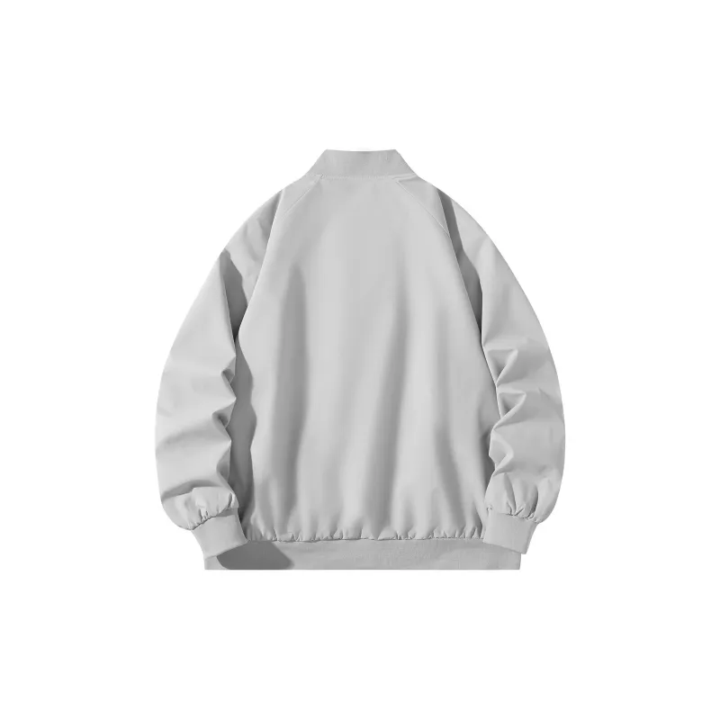 FONDLOOK Jackets Coats Unisex Gray-7
