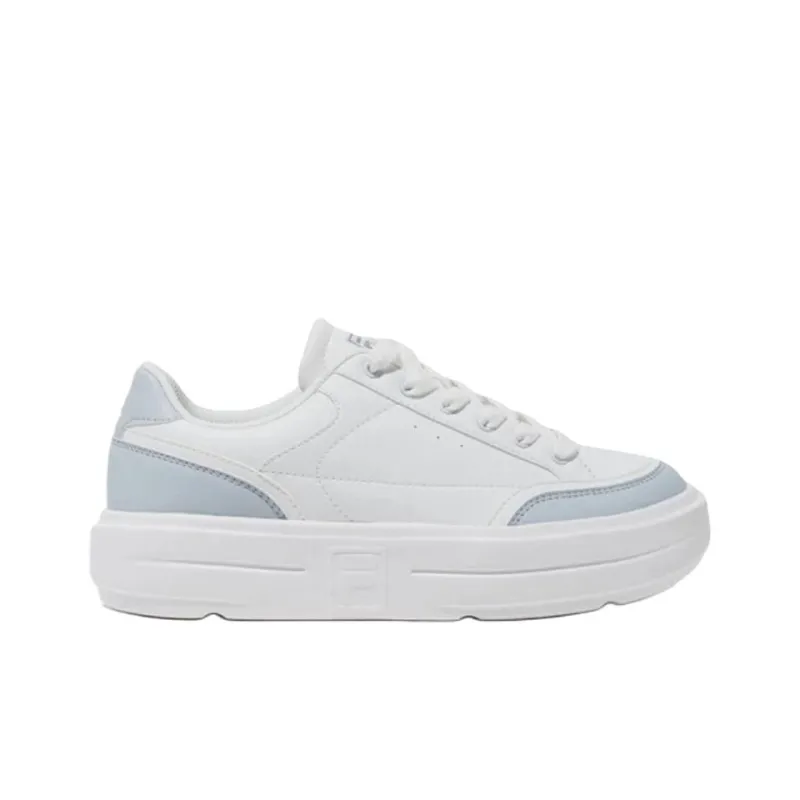 FILA Funky Tennis 1998 Anti Slip Wear Resistant Low Top Tennis Shoes Unisex White Blue-1