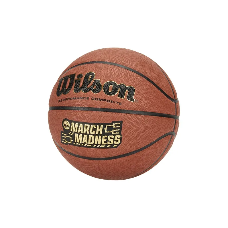 Wilson NCAA Collection PU Basketball Brown Size 7 Ball Training Unisex-1