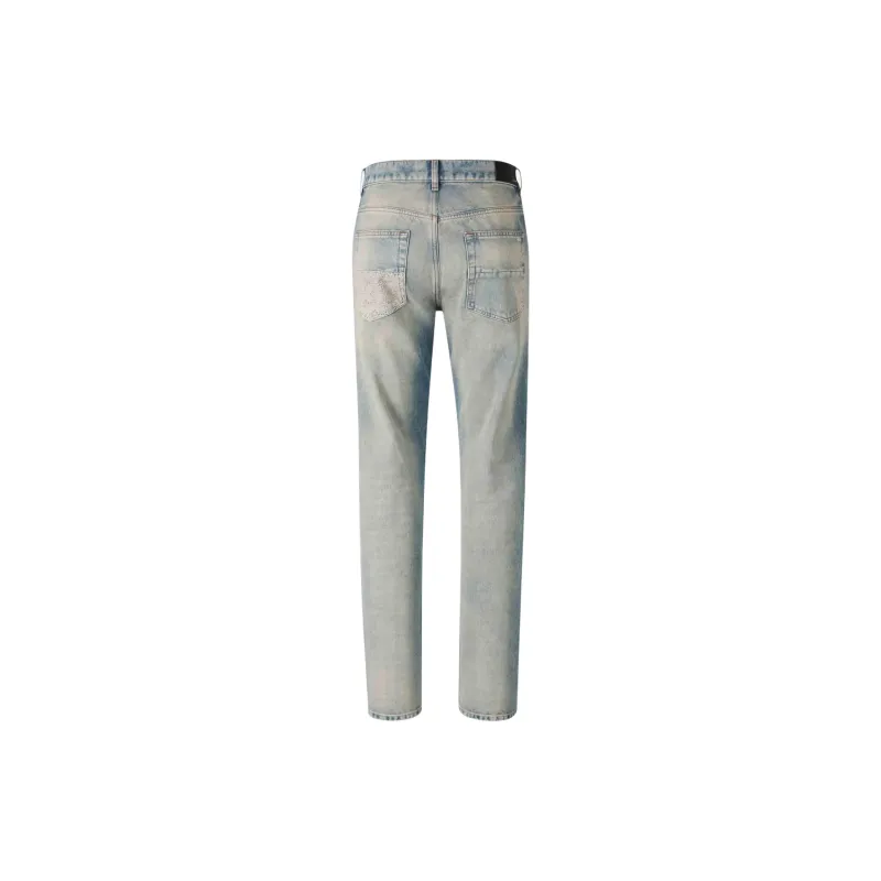 AMIRI Quad Cuff Straight Jean-1