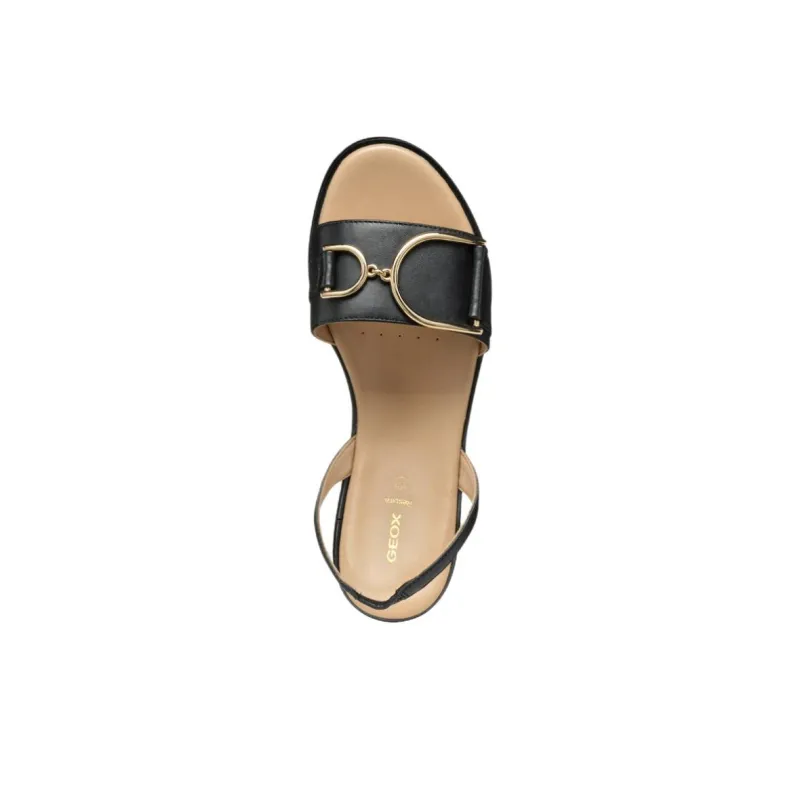GEOX Naileen Strap Sandals Women's Black-6