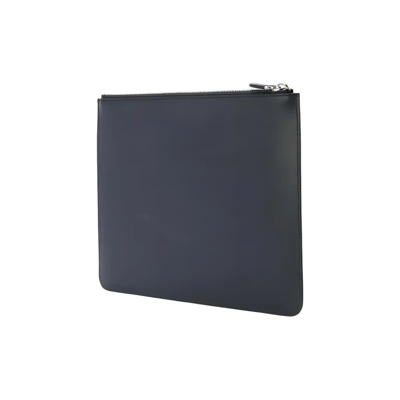 GIVENCHY Leather Clutch Unisex Black-1