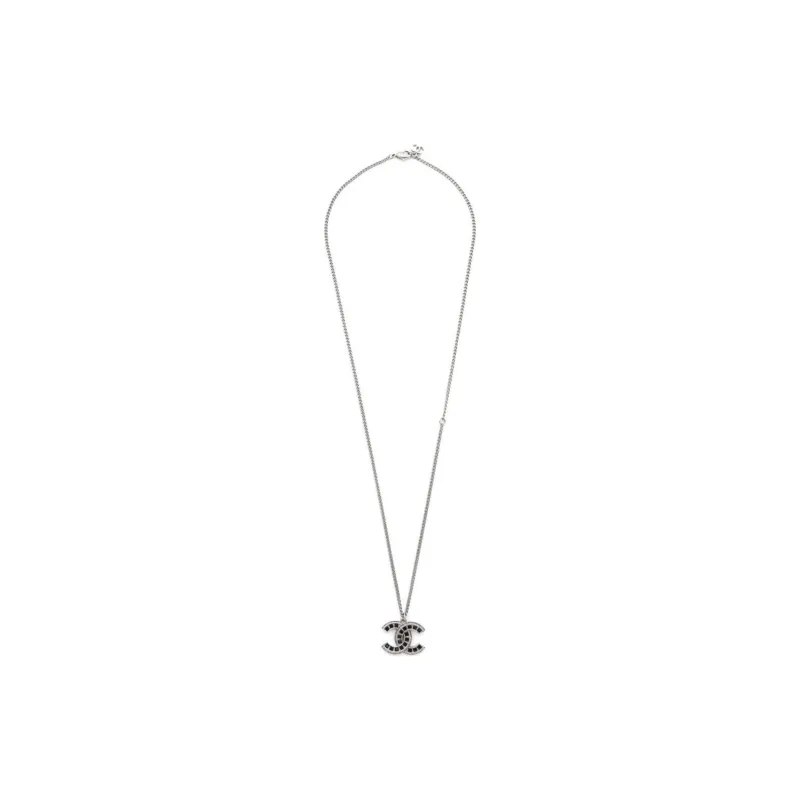 CHANEL 2015 Cc Rhinestone Necklace-1