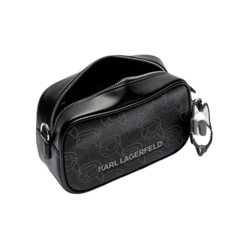KARL LAGERFELD / Karl Lagerfeld Jeans Ikon Monogram Crossbody Bag-3