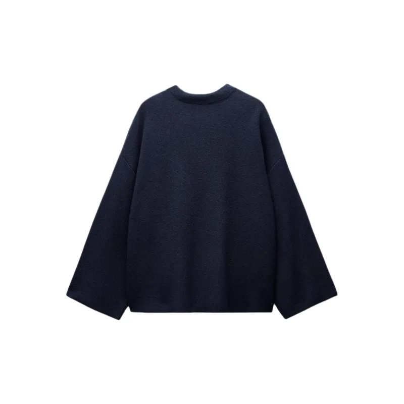 ZARA Jackets Coats Women's Sea Blue-1