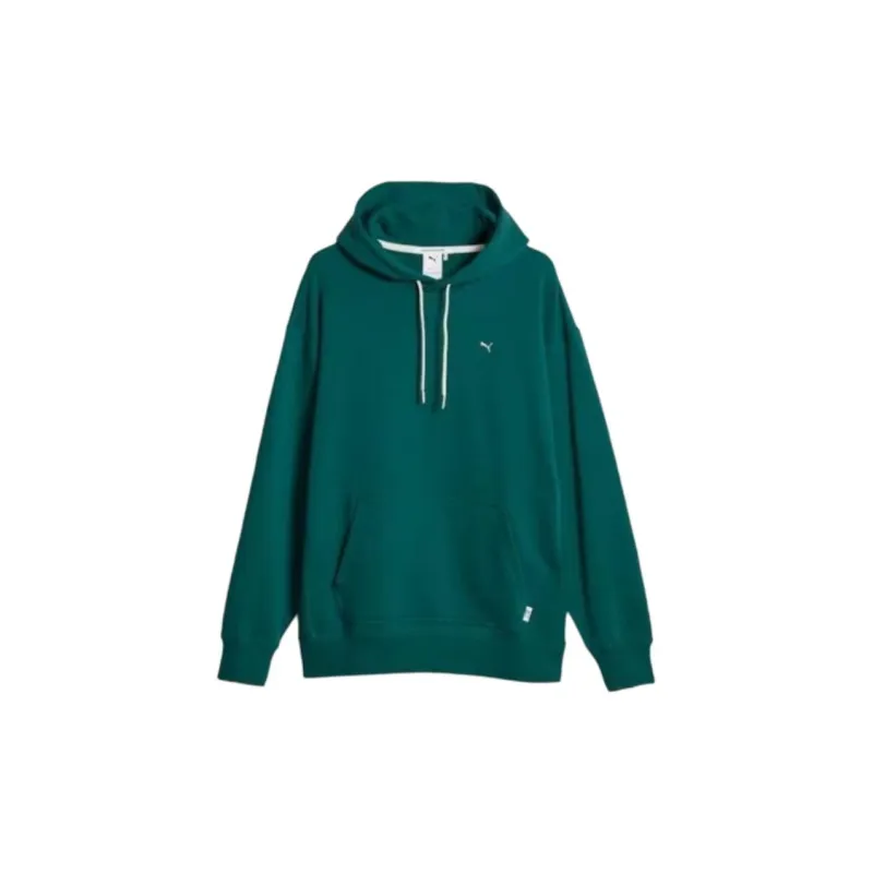 PUMA Sweatshirts Unisex Olive Green-4