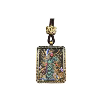 Jade Linmen Alloy Necklaces Unisex