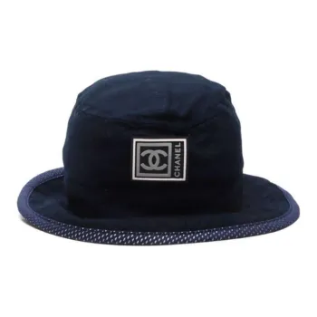 CHANEL 2000s Sports Line Bucket Hat