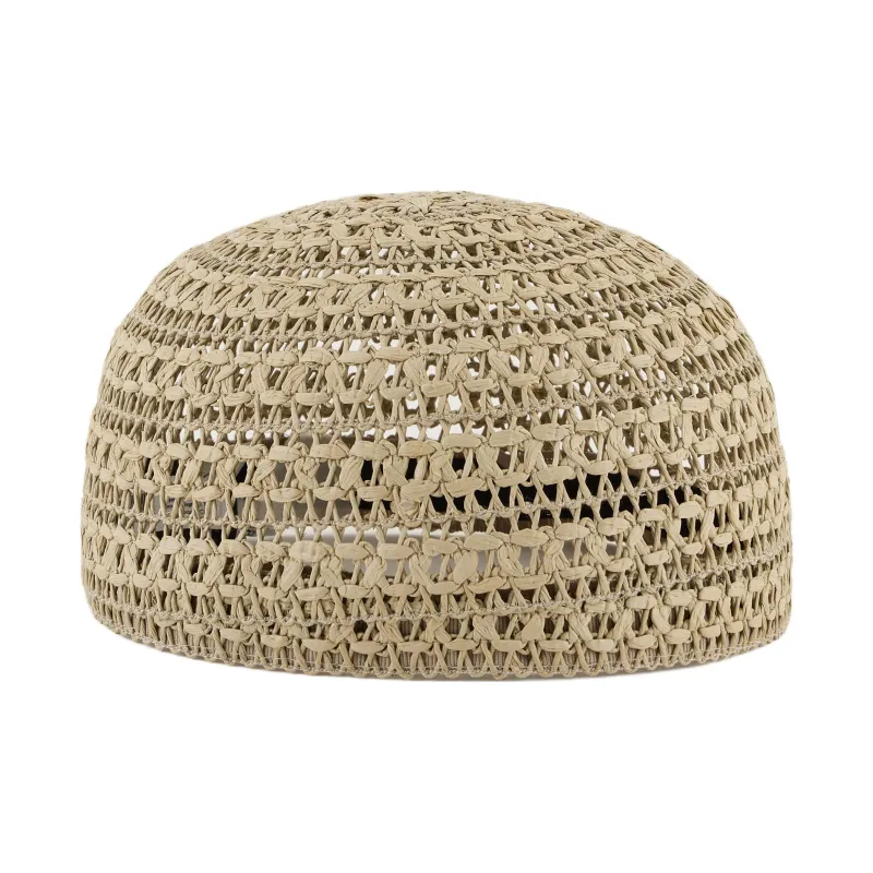EMPORIO ARMANI Braided Webbing Beanie Hat-1