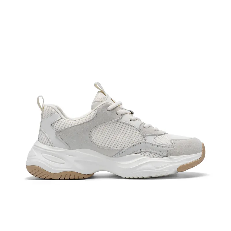 JEEP SPIRIT Chunky Sneakers Men Low Top Shuffleboard White-1