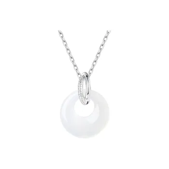 CLARKIA FLOWER Chalcedony Necklaces Women's