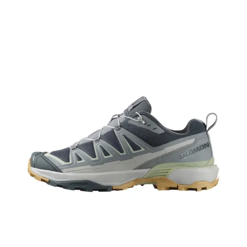 SALOMON X ULTRA 360 Cushioning Low-Top Hiking Shoes Men's Blue Gray