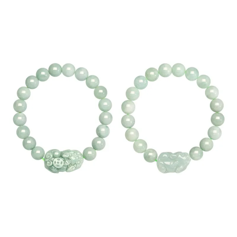 Princess Cui Glutinous Jade Jadeite Bracelets Unisex-9