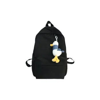 Alcohol Dragon Nylon Backpack Women's Black/White