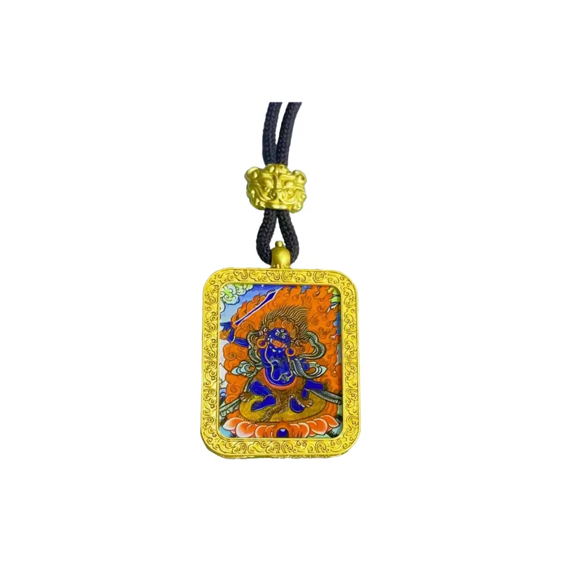 Jade Linmen Alloy Necklaces Unisex-4