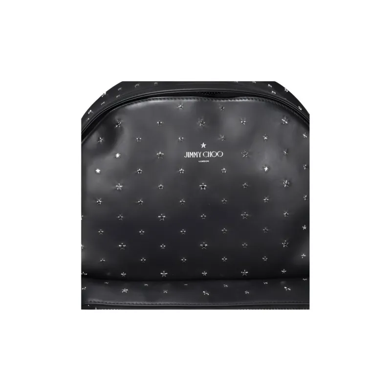 Jimmy Choo Leather Backpack Regular Black-4