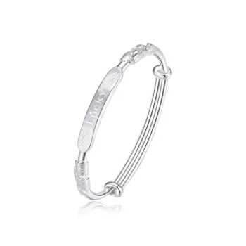 Kim Ka Fook S 999 Fine Silver Sterling Silver Bracelets Women's