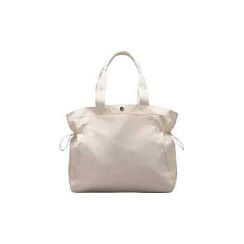Lululemon Side-Cinch Nylon Handbag Women's White
