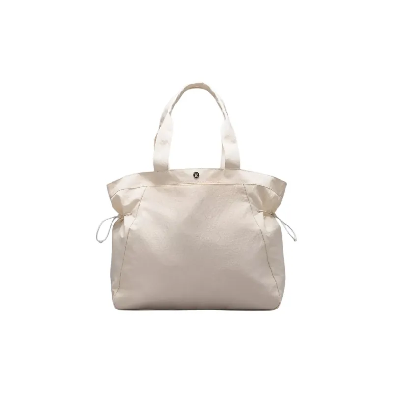 Lululemon Side-Cinch Nylon Handbag Women's White-0