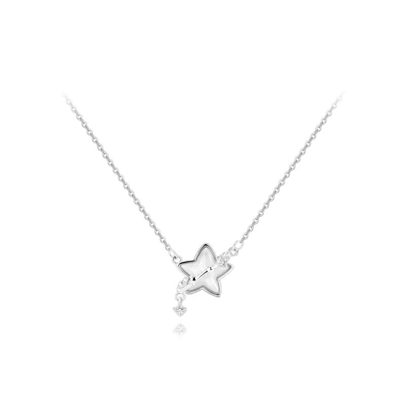 KUMET Zircon Necklaces Women's Couple Bestie Same Style-0