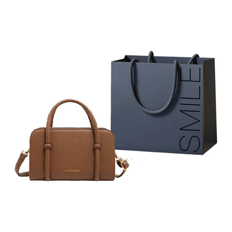 SWIMADE PU One Shoulder Handbags Women's White/Black/Khaki/Coffee/Pink/Brown-15