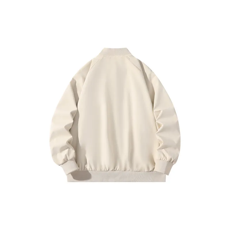 FONDLOOK Jackets Coats Unisex Gray-3