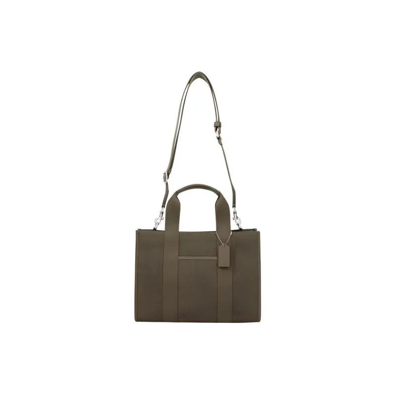 COACH Smith Refined Calfskin Tote Bag Shopping Bag Shoulder Bag Crossbody Bag Handbag Large Size Women's Olive-4