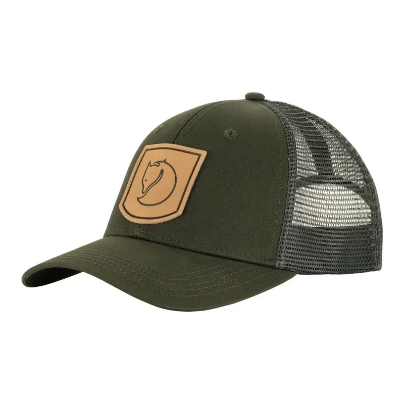 Fjallraven Polyester Organic Cotton Recycled Polyester Baseball Caps Unisex Green/Gray-2