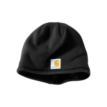 Carhartt Polyester Elastane Wool Beanies Men's Black