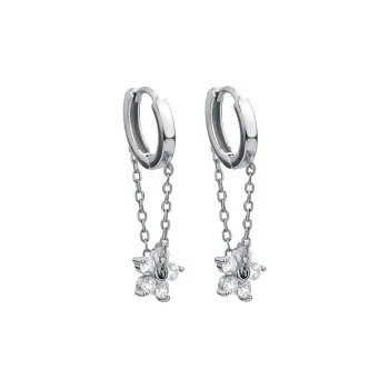 BAIJUAN S925 Silver Earrings Women's